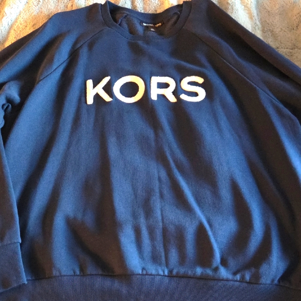 Michael Kors Men's Navy Blue Sweater